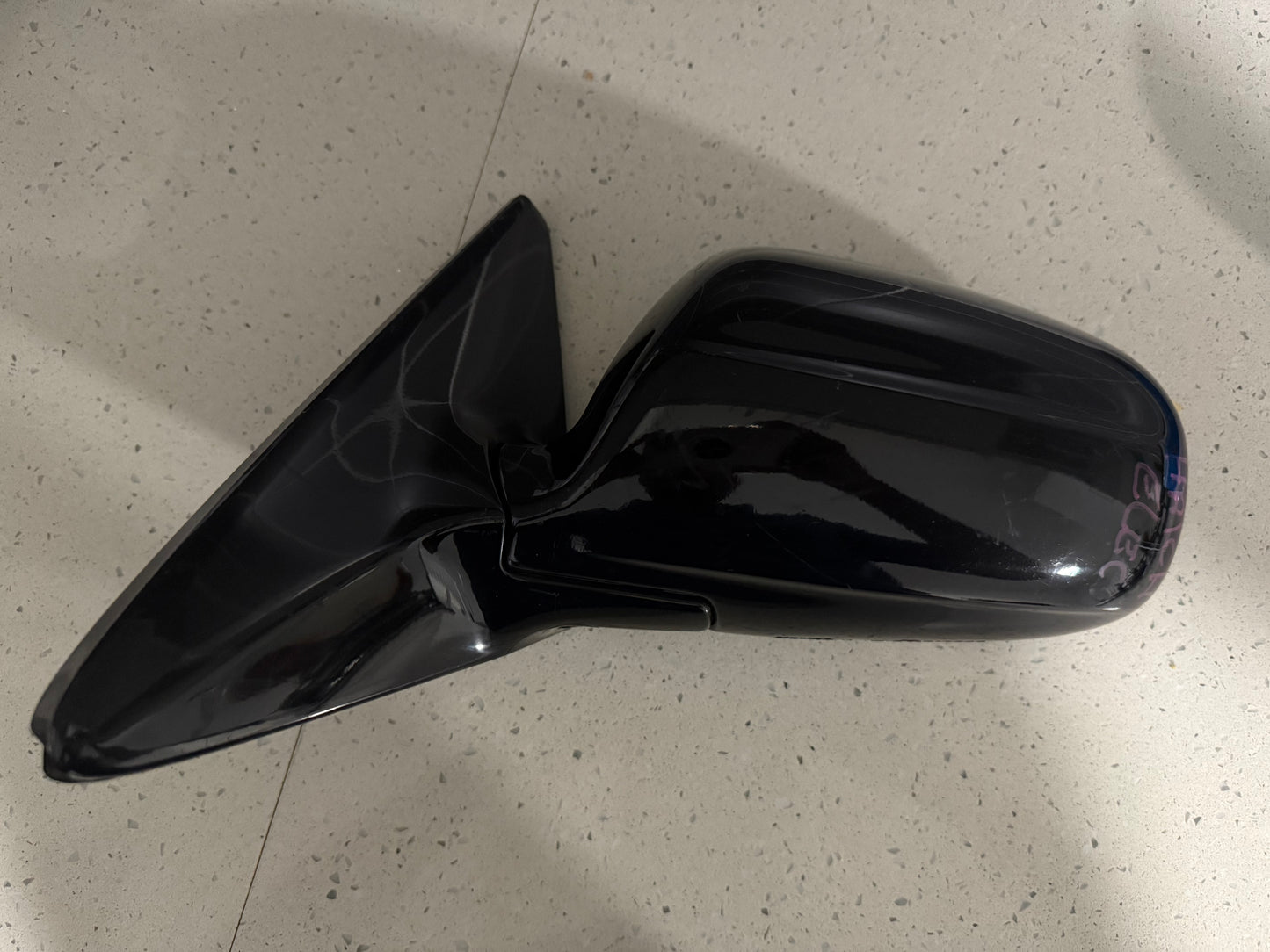 JDM Honda Civic EK9 Side Mirror (Left, 3-Pin, Black)